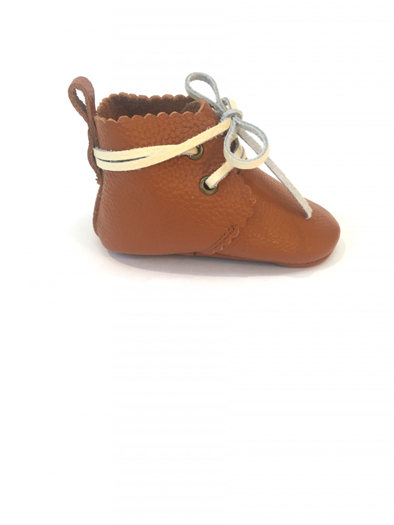 Mabel Laced Ankle Boots - Tan - [Goose & Gander Ireland]