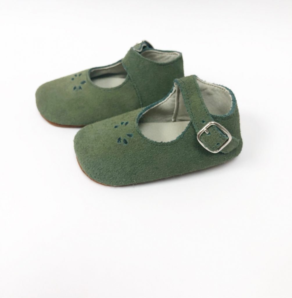 Beatrix T Bar Shoes - Moss - [Goose & Gander Ireland]