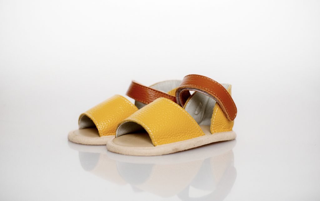 Tropica Sandals - Mustard & Tan - [Goose & Gander Ireland]
