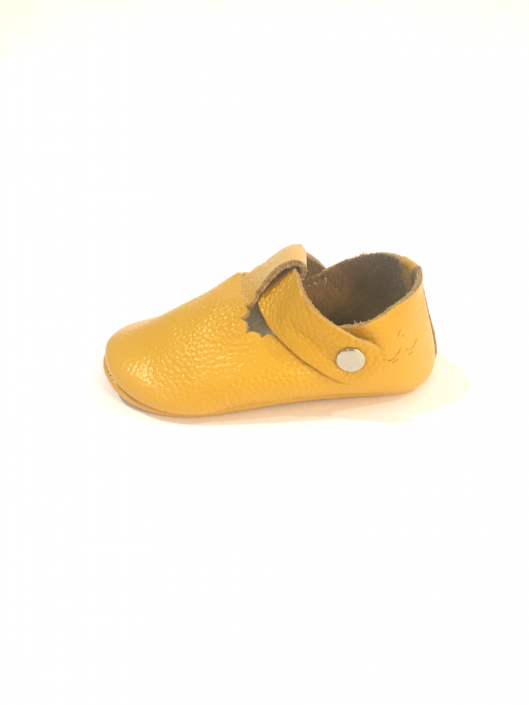 Iris T Bar Shoes - Mustard - [Goose & Gander Ireland]