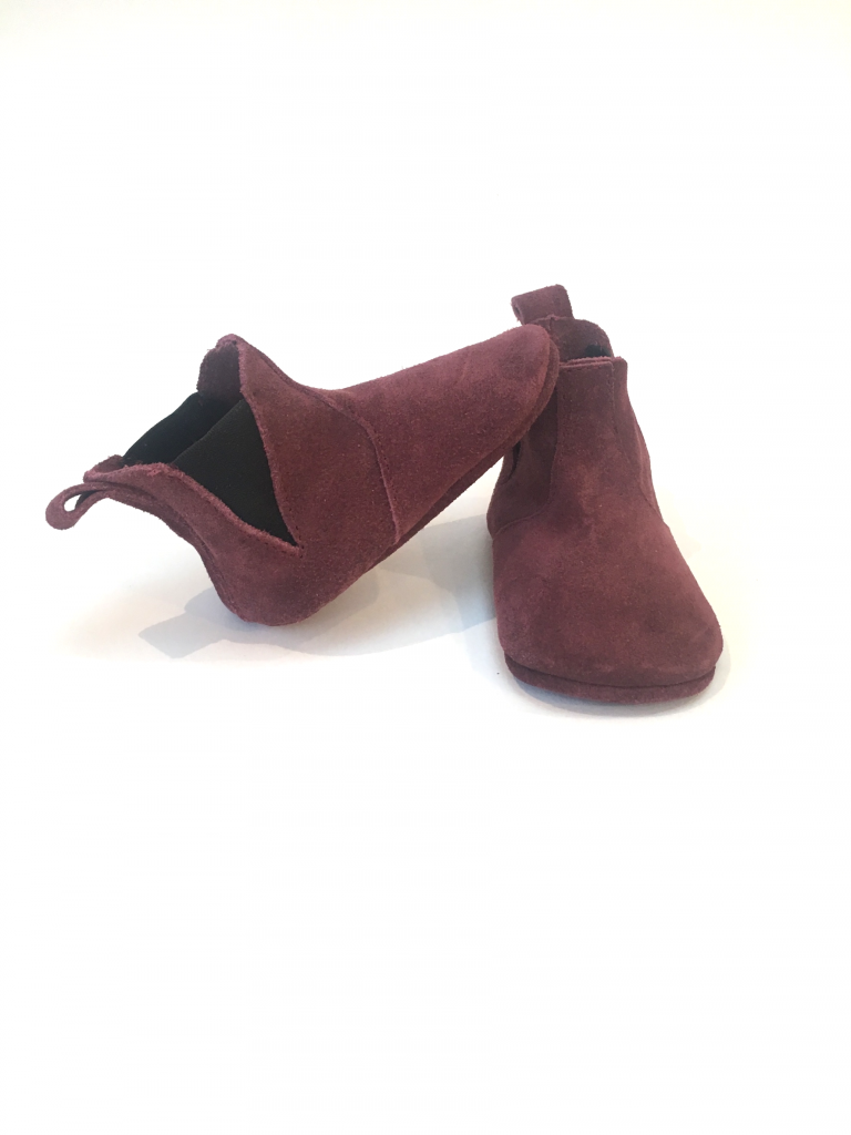 Suede Indie Chelsea Boot Plum Goose
