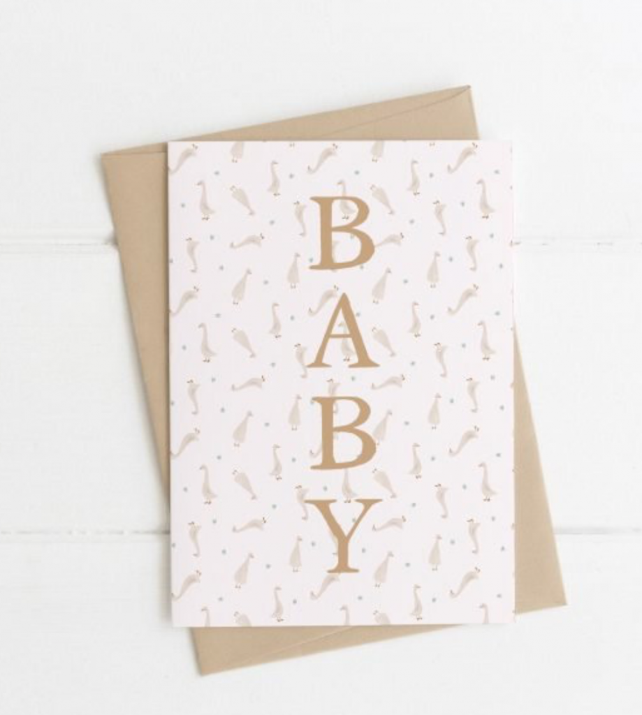 Baby Greeting Card - [Goose & Gander Ireland]
