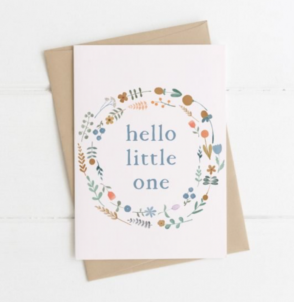 Hello Little One Greeting Card [Goose & Gander Kids]